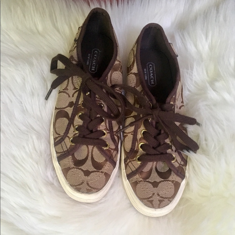 SOLD!!!Coach sneakers - Picture 1 of 3